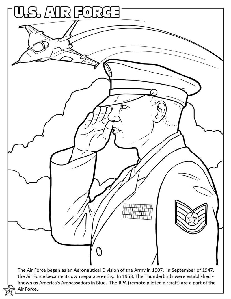 Air Force Coloring Pages
 Coloring Books