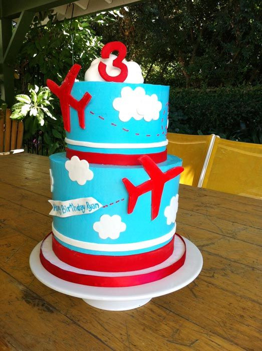 Airplane Birthday Cake
 25 best ideas about Airplane Cakes on Pinterest
