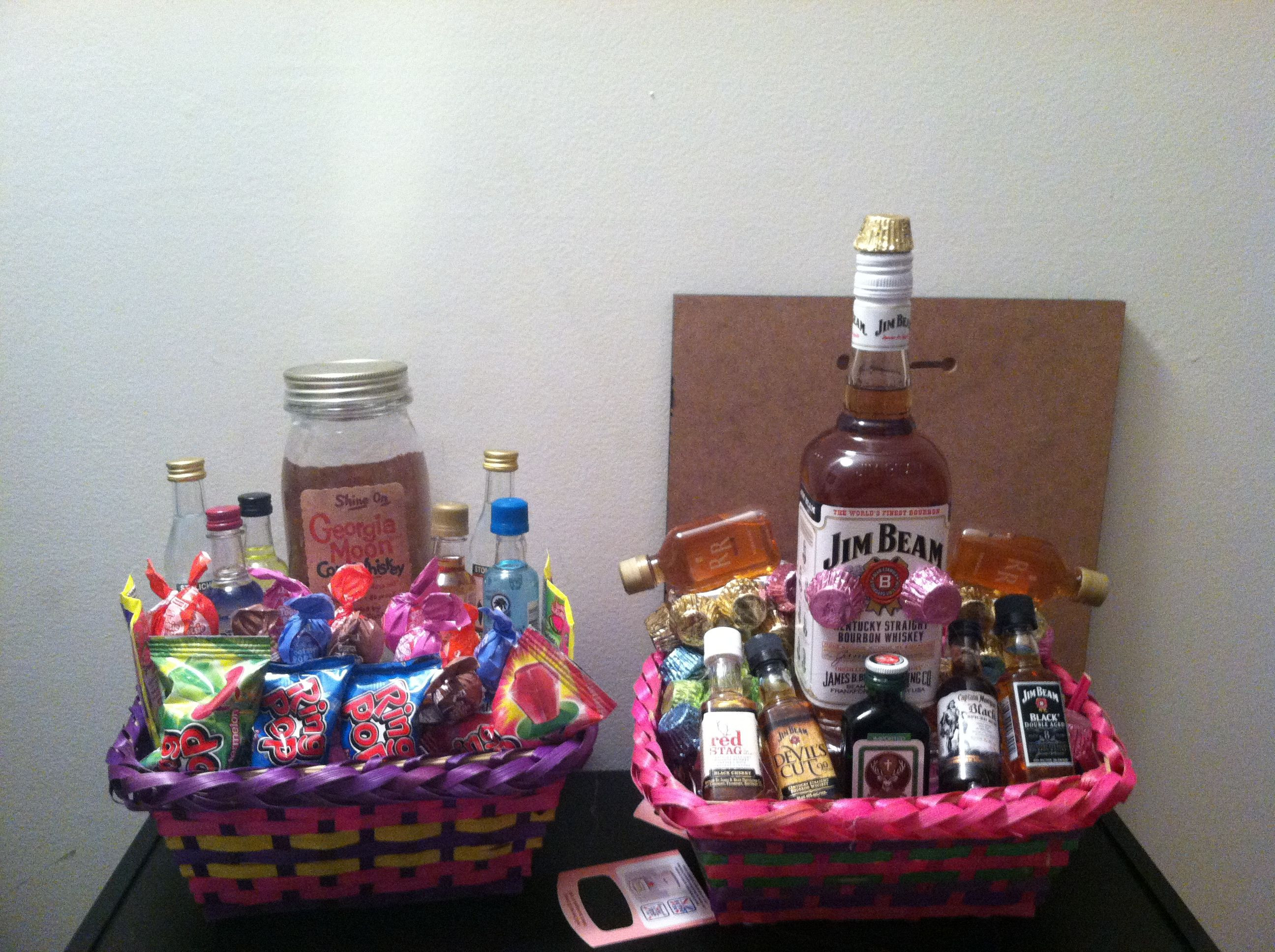 Alcohol Gift Basket Ideas
 Booze basket My Creations For Others