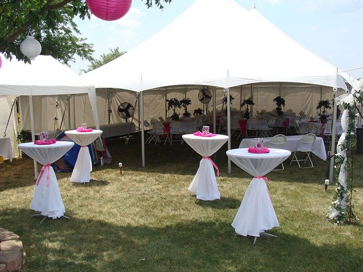 All White Backyard Party Ideas
 graduation tent decorating ideas
