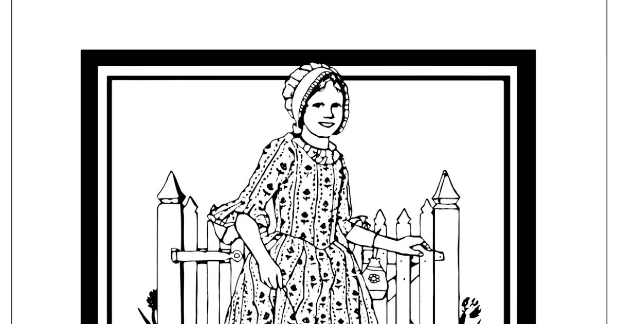 American Girl Coloring Pages Samantha
 My Cup Overflows American Girl Coloring Pages Felicity