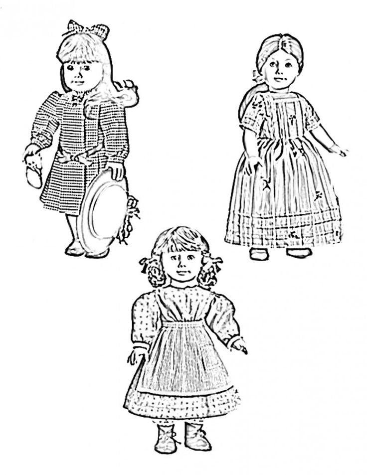 American Girl Coloring Pages Samantha
 35 best American Girl Doll Crafts images on Pinterest
