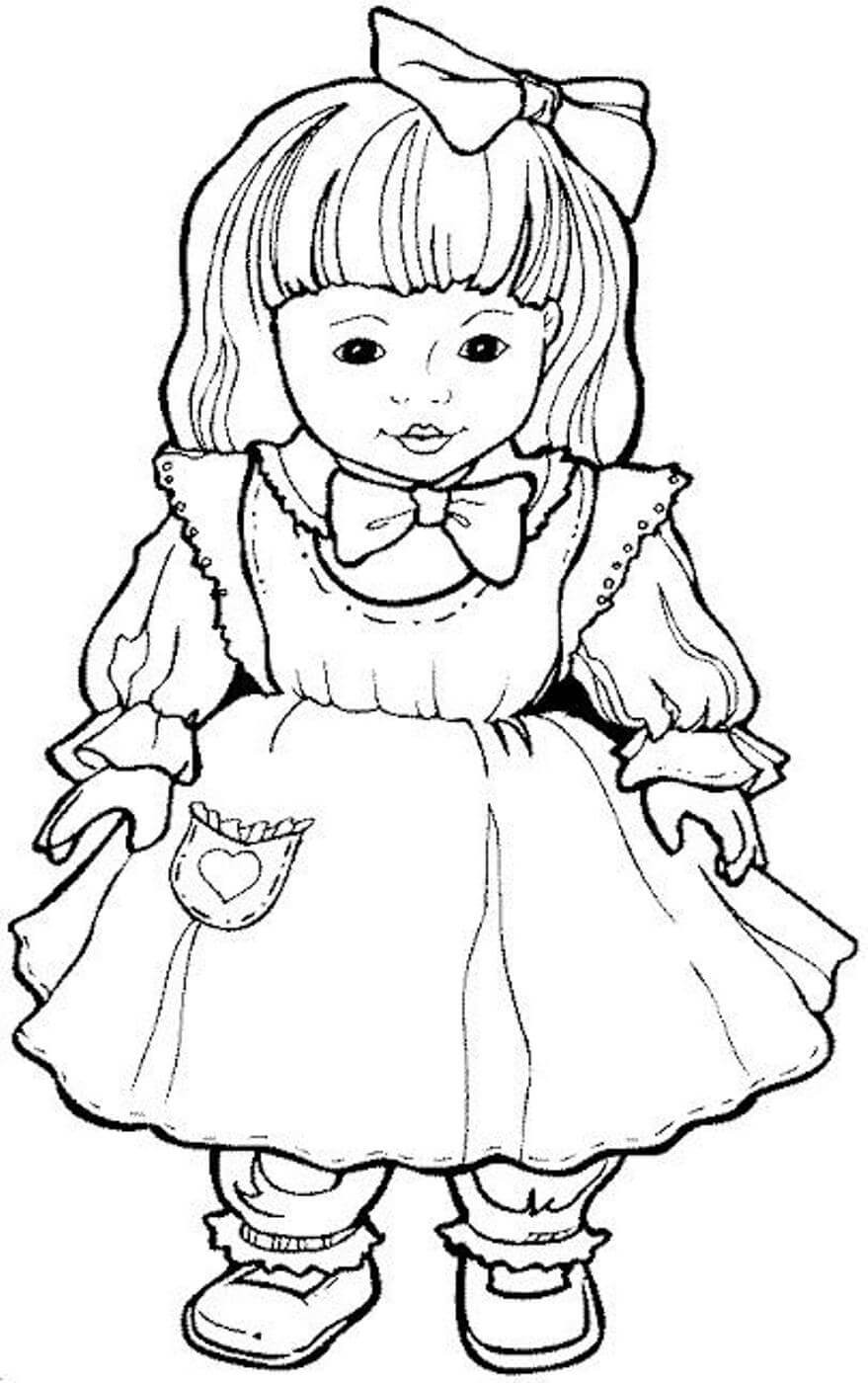 American Girl Coloring Pages To Print
 Coloring Pages American Girl Dolls