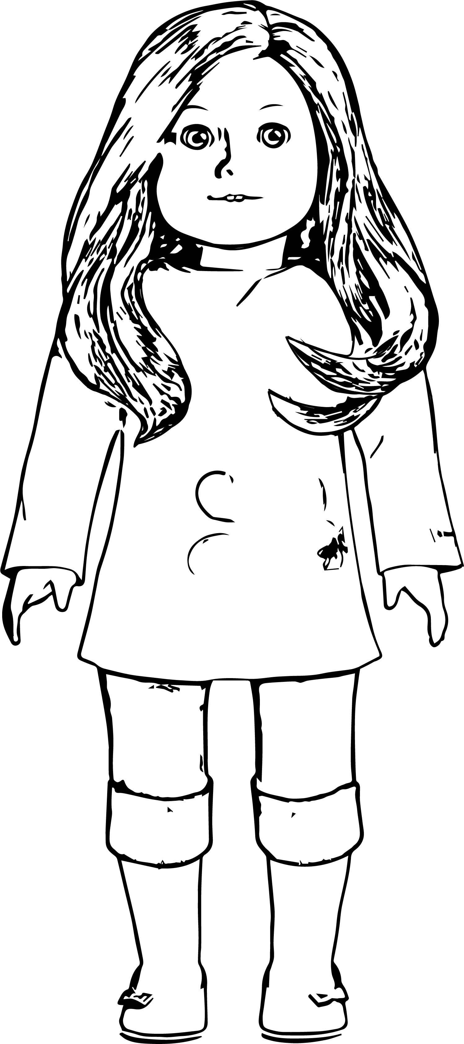 American Girl Doll Isabelle Coloring Pages
 American girl coloring page AGD