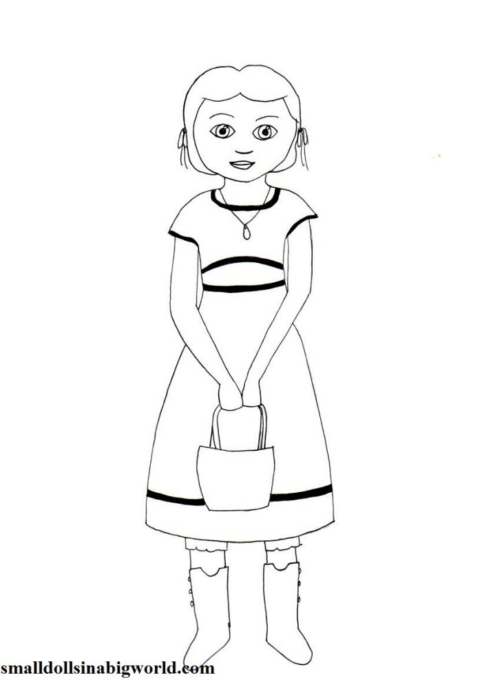 American Girl Doll Isabelle Coloring Pages
 Isabelle American Doll Coloring Pages