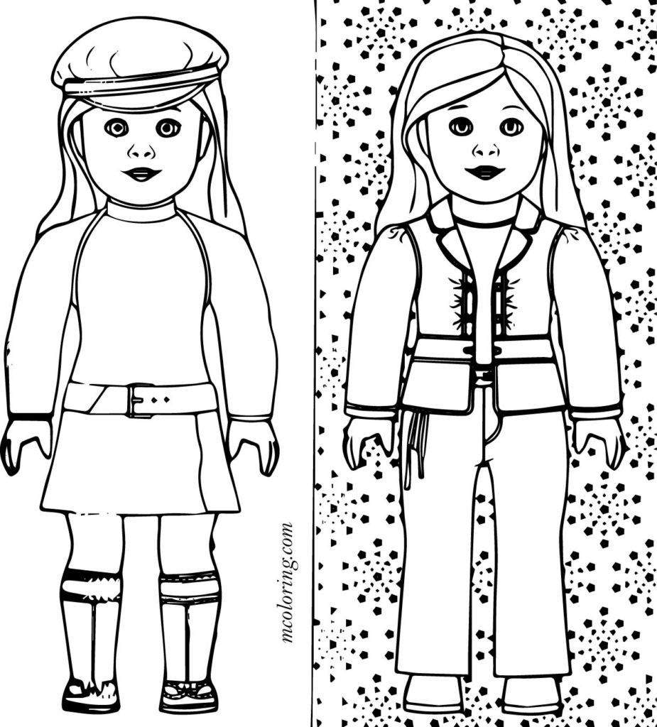 American Girl Isabelle Coloring Pages
 American Girl Coloring Pages Isabelle at GetColorings