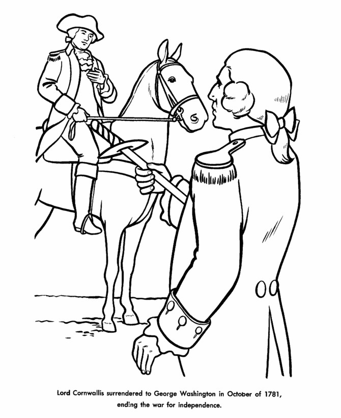 American Revolution Coloring Pages
 Revolutionary War Coloring Pages Coloring Home