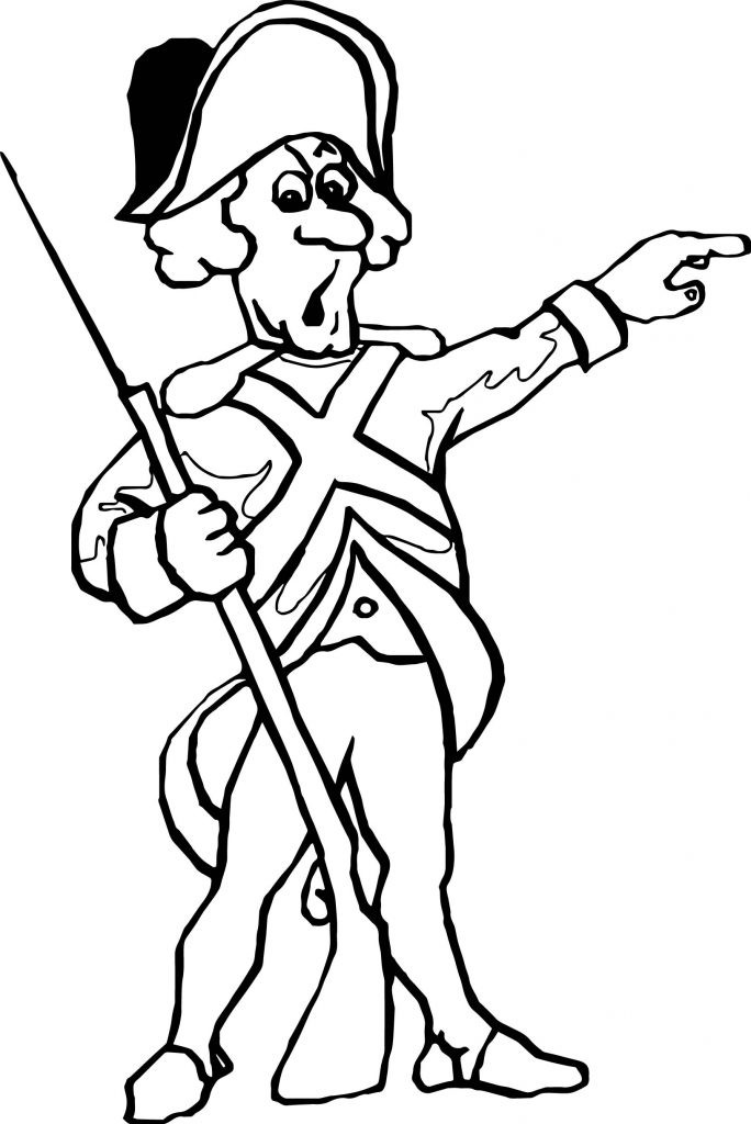 American Revolution Coloring Pages
 American Revolution War Coloring Page