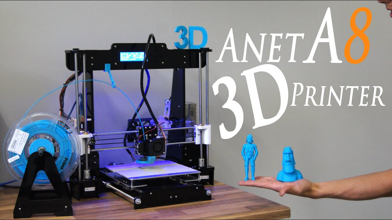 Anet A8 Desktop 3D Printer Prusa I3 DIY Kit Review
 Best Cheap DIY 3D Printer Kit Anet A8 RCLife