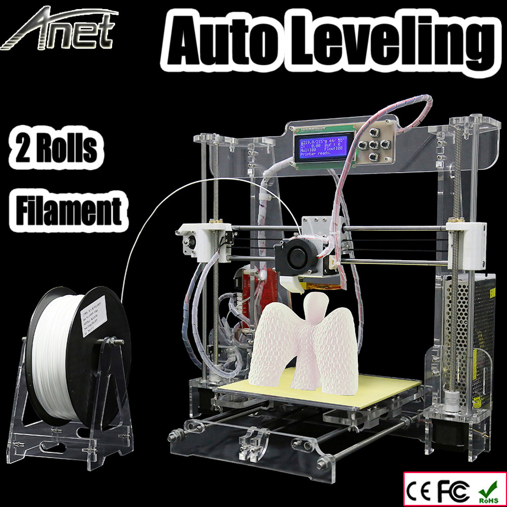 Anet A8 Desktop 3D Printer Prusa I3 DIY Kit Review
 Auto leveling Prusa i3 3D Printer kit diy Anet A8