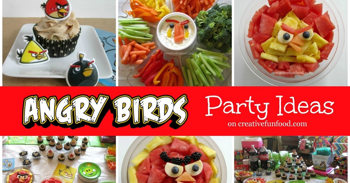 Angry Birds Birthday Party Ideas
 Creative Food Angry Birds Birthday Party Ideas