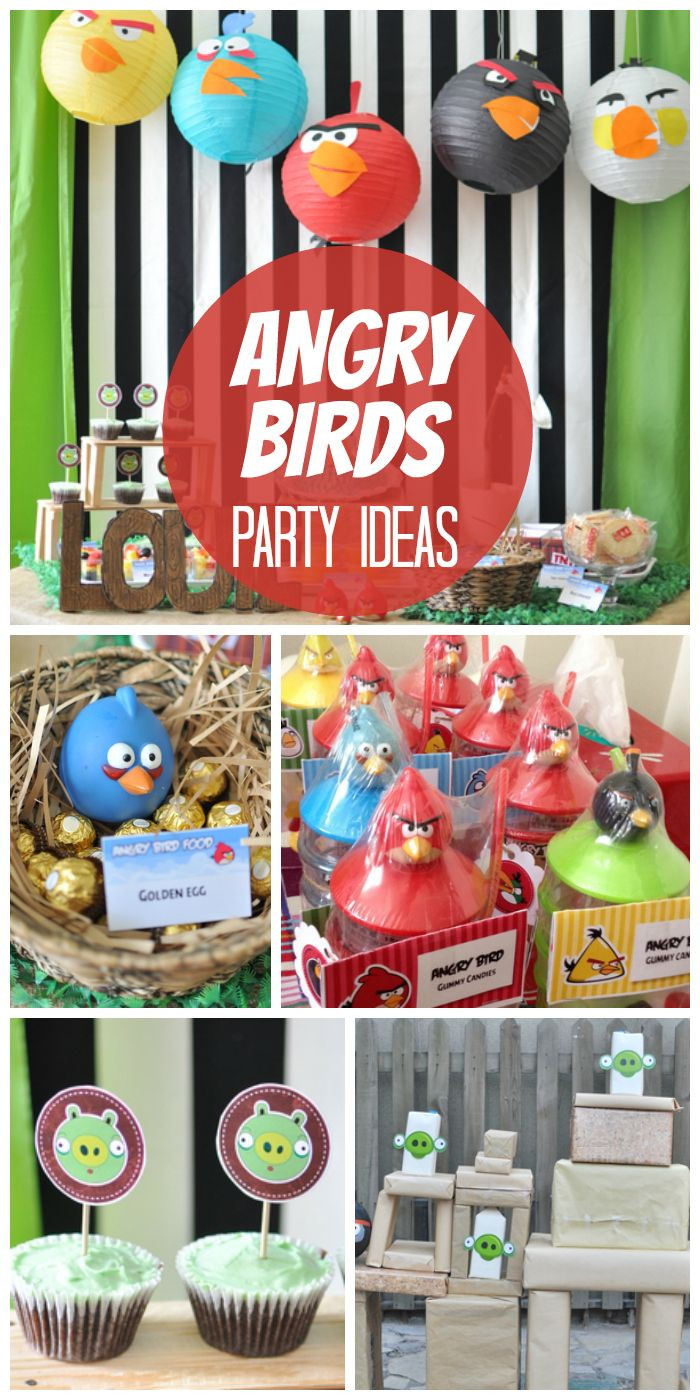 Angry Birds Birthday Party Ideas
 1000 images about Angry Birds Party Ideas on Pinterest