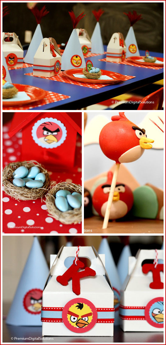 Angry Birds Birthday Party Ideas
 Angry Birds Birthday Party