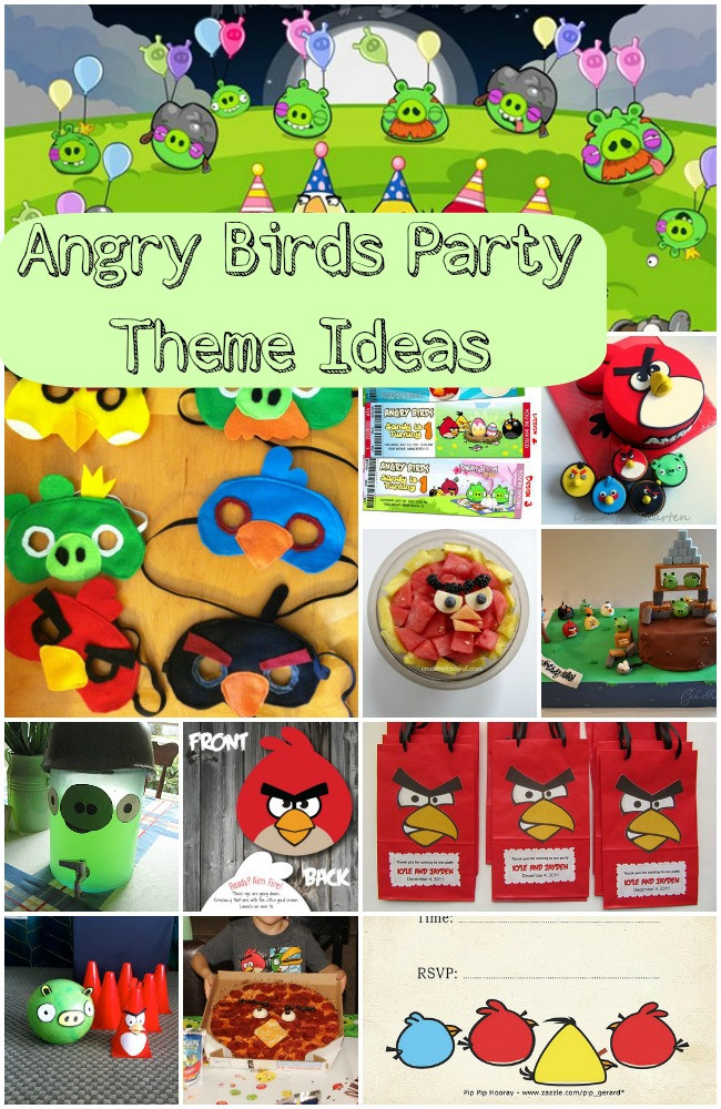 Angry Birds Birthday Party Ideas
 Angry Birds Party Theme Ideas