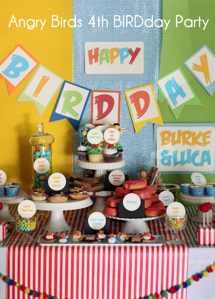 Angry Birds Birthday Party Ideas
 10 images about Angry Birds Party on Pinterest