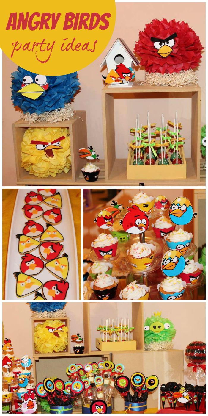 Angry Birds Birthday Party Ideas
 115 best images about Angry Birds Party Ideas on Pinterest