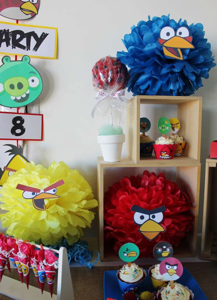 Angry Birds Birthday Party Ideas
 Angry Birds Birthday Party Ideas 5 of 7