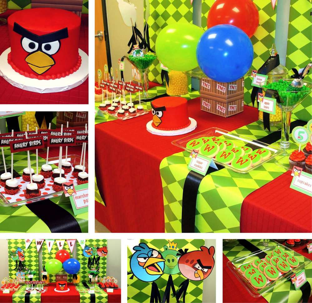 Angry Birds Birthday Party Ideas
 Angry Birds Birthday Party Ideas 9 of 10