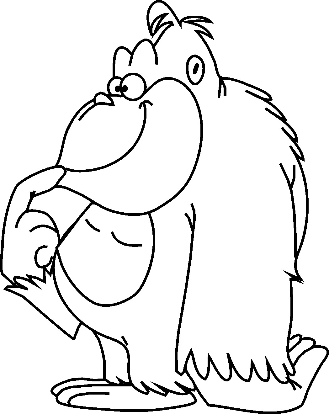 Animals Coloring Pages To Print
 animal cartoon coloring pages