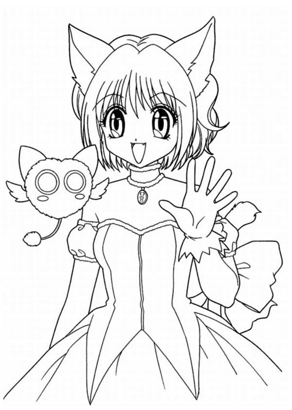 Anime Girl Coloring Pages Printable
 Anime Coloring Pages Bestofcoloring