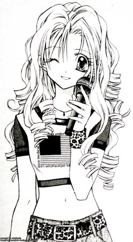 Anime Girl Coloring Pages To Print
 anime girls coloring pages coloring pages 439×800