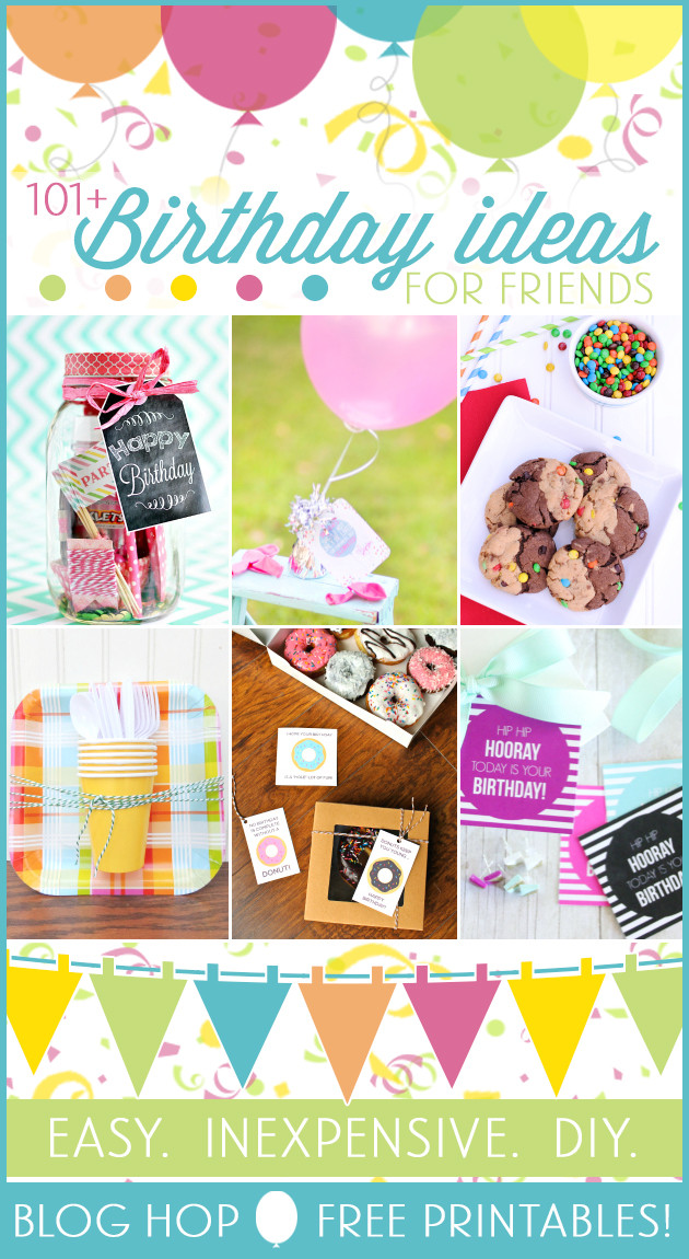 Anniversary Gift Ideas For Friend
 101 Creative & Inexpensive Birthday Gift Ideas