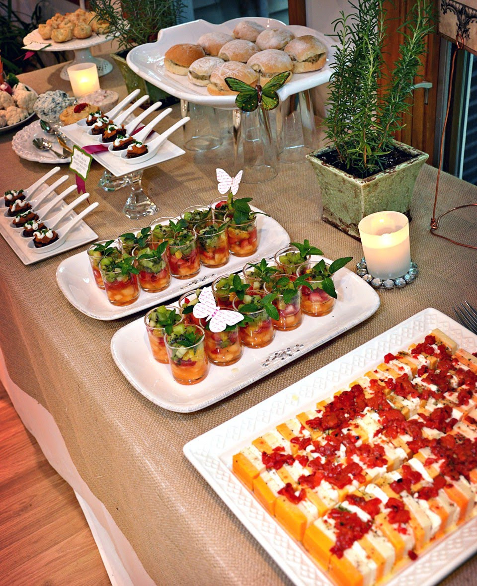 Appetizer Ideas For Dinner Party
 An Adult Garden Fairy Birthday Celebrations at Home
