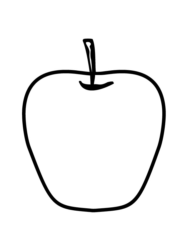 Apple Printable Coloring Pages
 Apple coloring pages to and print for free