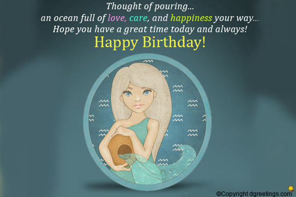 Aquarius Birthday Quotes
 Aquarius Birthday Horoscope