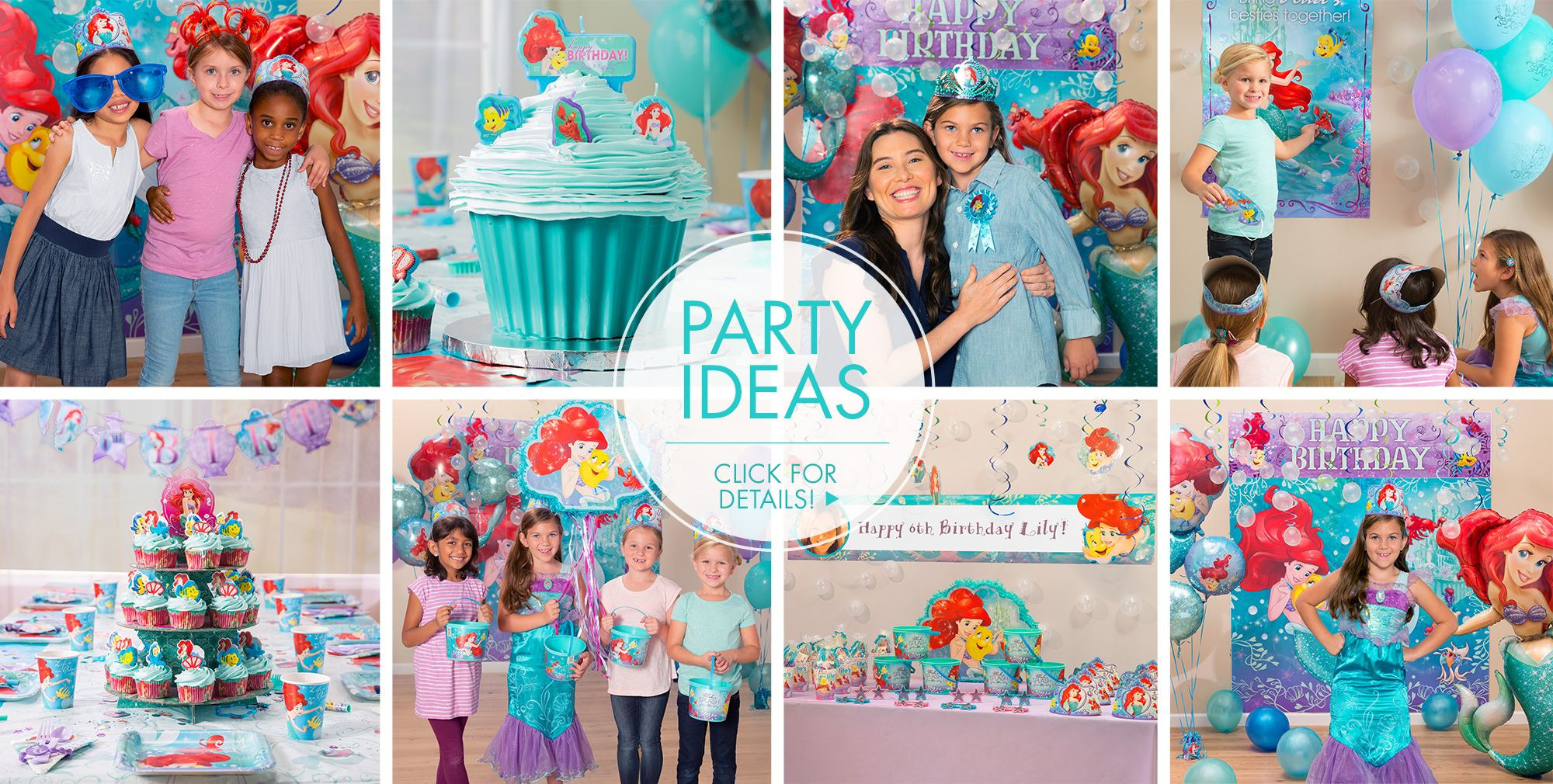 Ariel Mermaid Party Ideas
 Little Mermaid Party Supplies Little Mermaid Birthday
