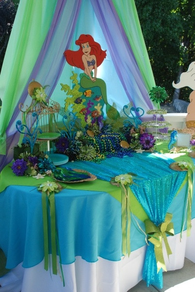 Ariel The Little Mermaid Birthday Party Ideas
 Little Mermaid Birthday Party Ideas