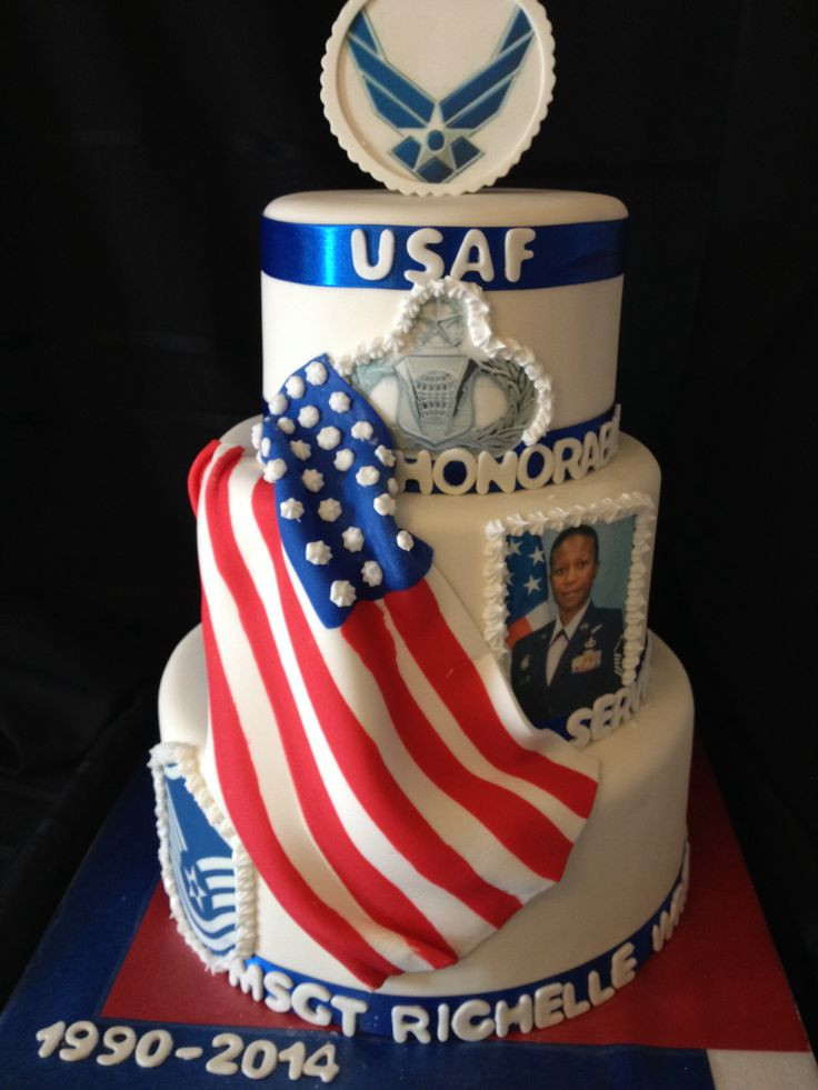 Army Retirement Party Ideas
 Air Force retirement cake My Creations
