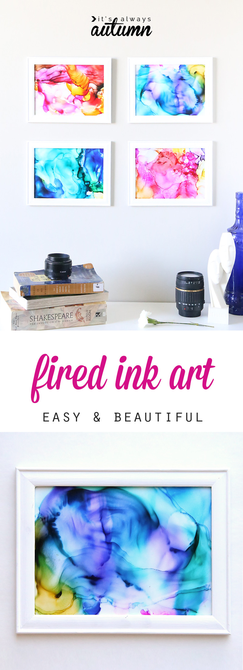 Art &amp; Craft Ideas For Adults
 fired ink art