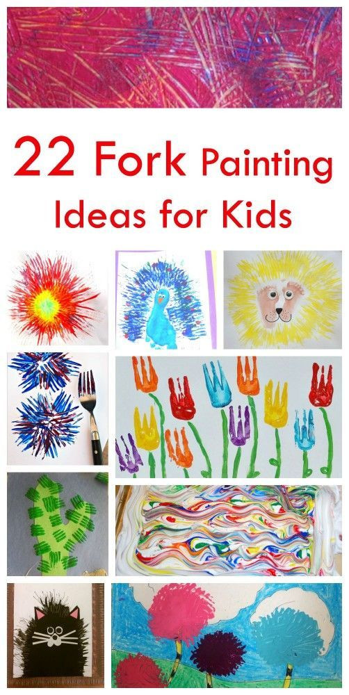 Art And Craft Ideas For Toddlers
 22 Fork Painting Craft Ideas for Kids Great techniques