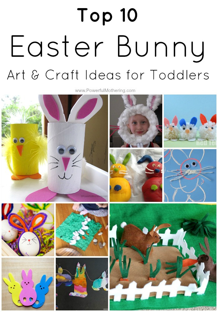 Art And Craft Ideas For Toddlers
 Top 10 Easter Bunny Art & Craft Ideas for Toddlers