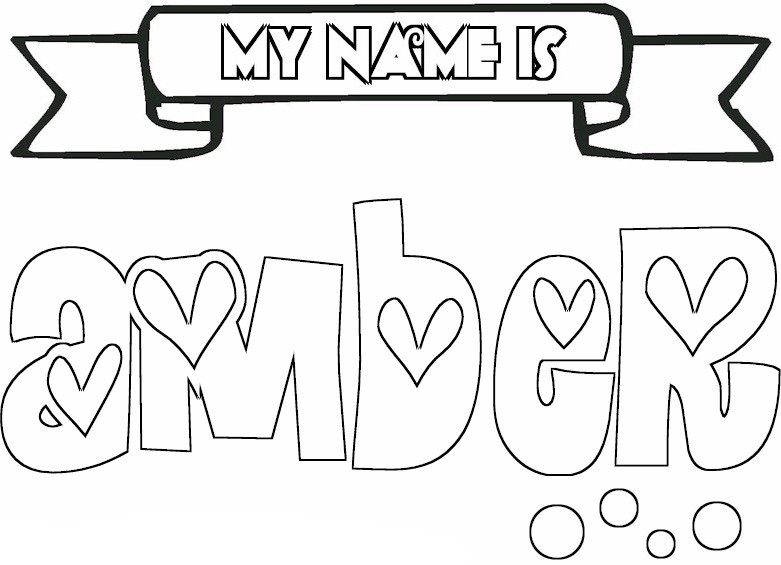Art Design Coloring Sheets Boys Names
 Girls Names coloring pages to and print for free