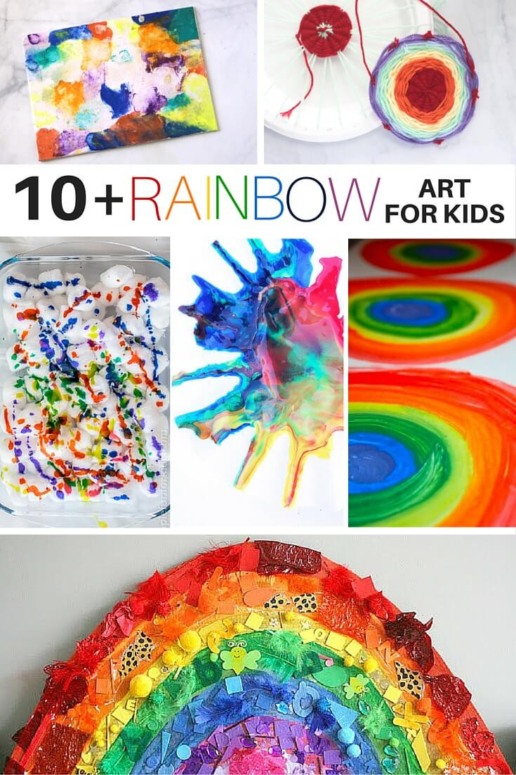 Art Ideas For Kids
 10 Rainbow Art Activities for Kids ⋆ Sugar Spice and Glitter