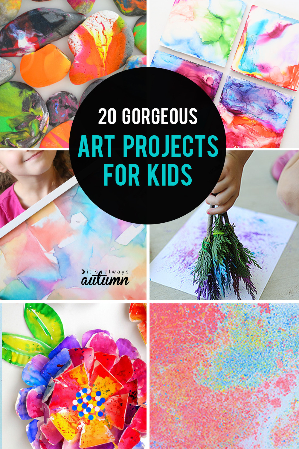 Art Ideas For Kids
 20 kid art projects pretty enough to frame It s Always