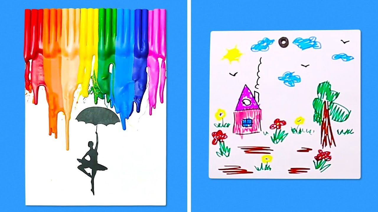 Art Ideas For Kids
 11 UNIQUE IDEAS FOR KIDS ART PROJECTS