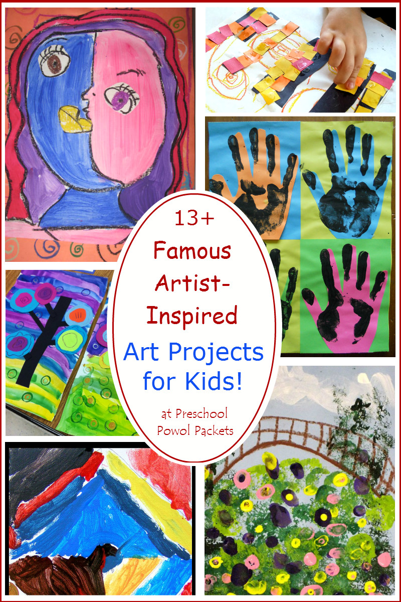 Art Project For Kids
 13 Famous Artists Inspired Art Projects for Kids