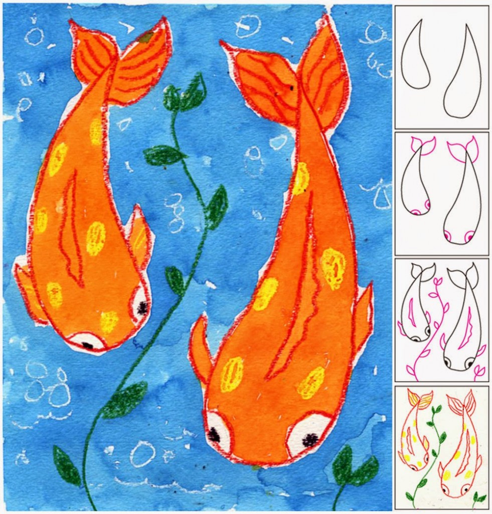 Art Project For Kids
 Koi Fish Painting Art Projects for Kids