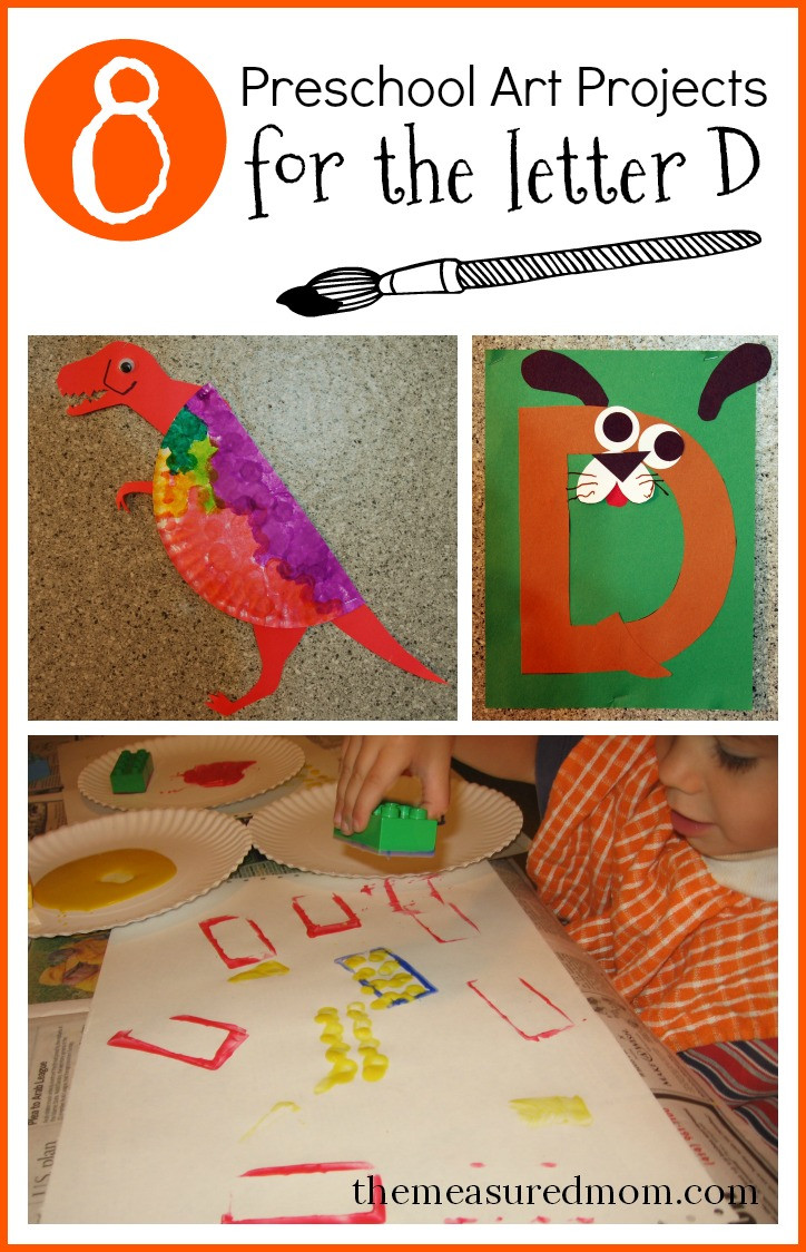 Arts And Craft Ideas For Preschoolers
 8 Letter D Crafts The Measured Mom