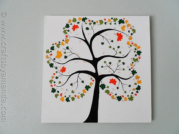 Arts And Craft Projects For Adults
 Shamrock Crafts Shamrock Tree on Canvas