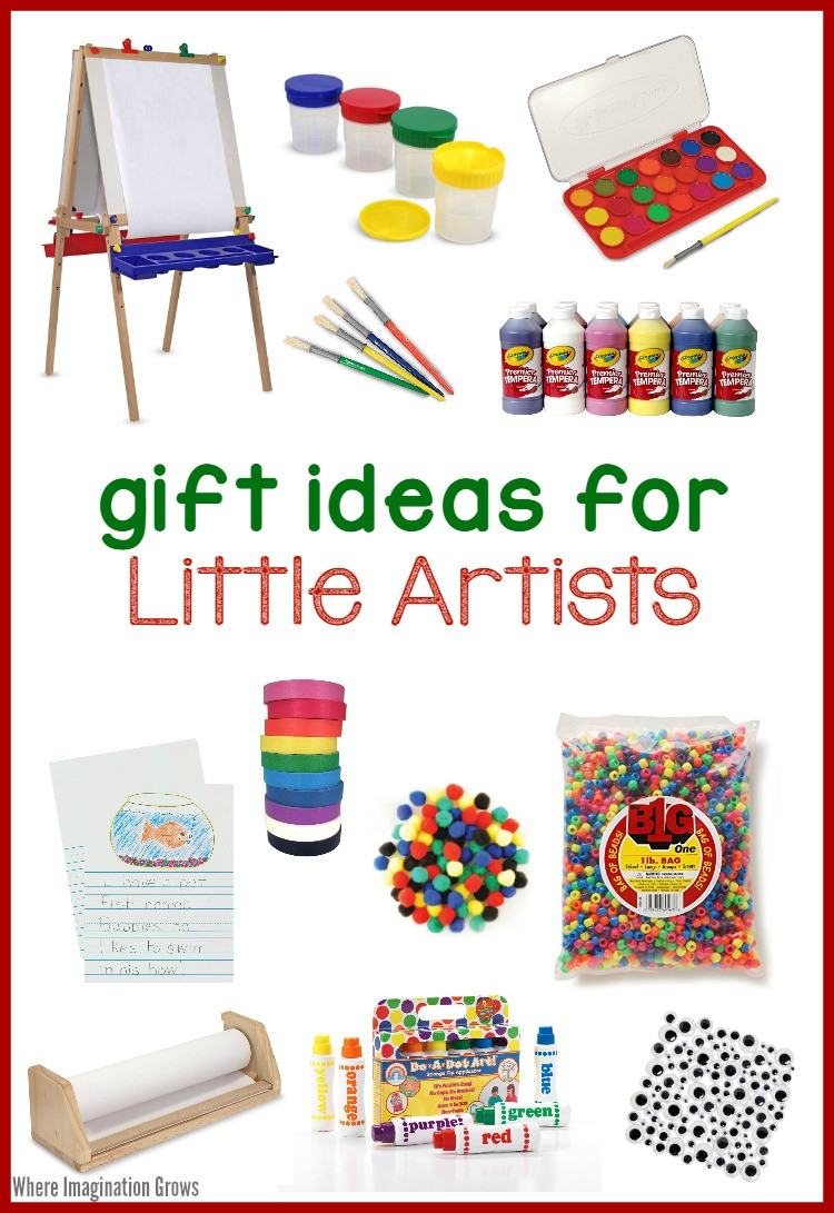 Arts And Crafts Gift Ideas
 Art Supplies for Kids Gift Ideas for Little Artists