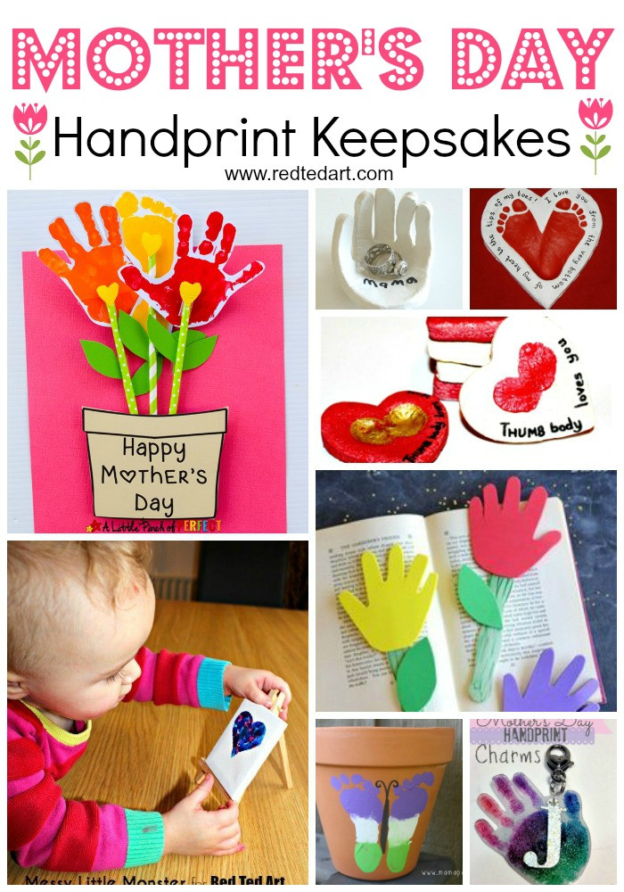 Arts And Crafts Mothers Day Gift Ideas
 Easy Mother s Day Crafts for Kids to Make Red Ted Art