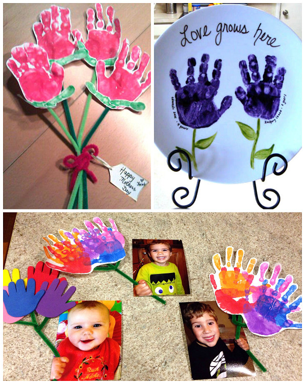 Arts And Crafts Mothers Day Gift Ideas
 Mother s Day Handprint Crafts & Gift Ideas for Kids to