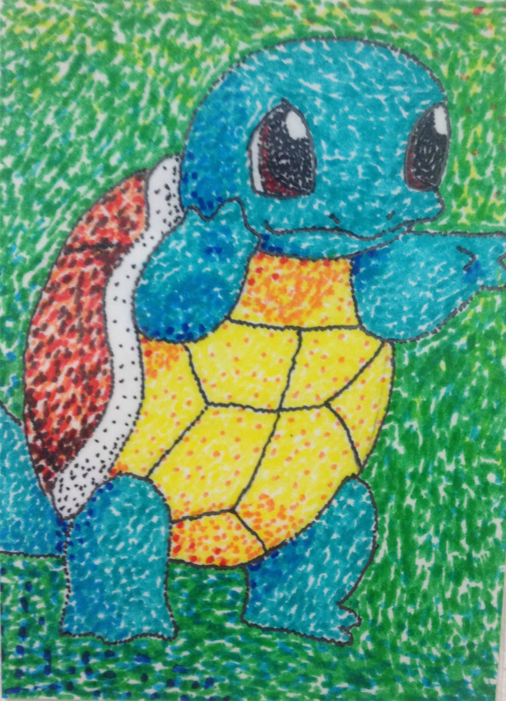 Artwork For Kids
 Pointillism project