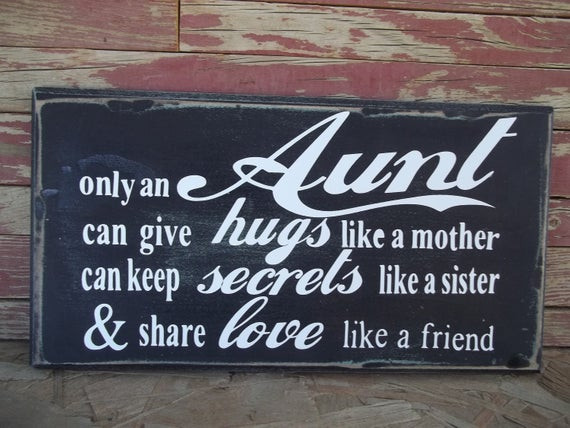 Aunt Like A Mother Quotes
 Items similar to ly an Aunt can give hugs like a mother