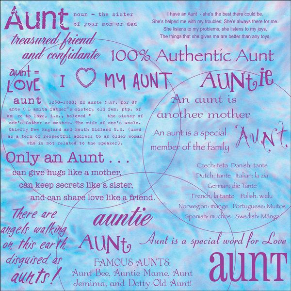 Aunt Like A Mother Quotes
 Sayings About Aunts Aunt From Niece Quotes