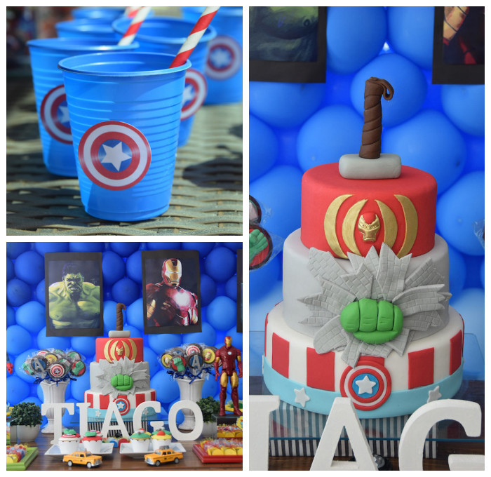 Avengers Birthday Party Ideas
 Kara s Party Ideas Avengers Themed Birthday Party